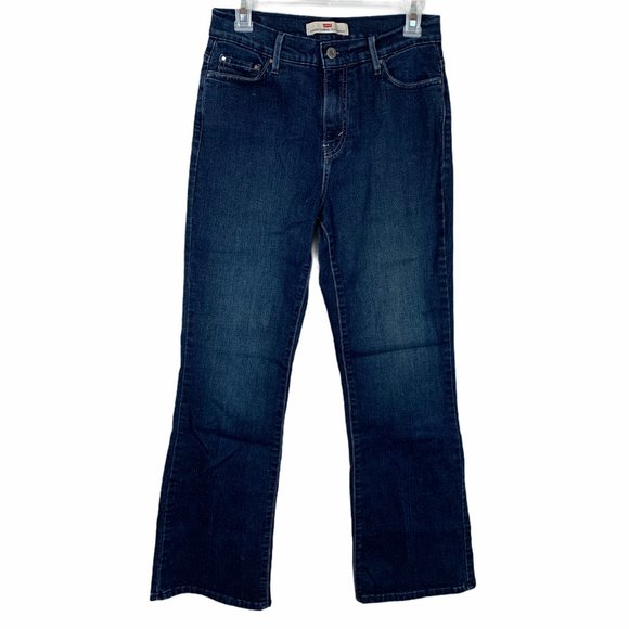 Levi's Denim - Levi's 512 Jeans 10 M Dark Wash Perfectly Slimming